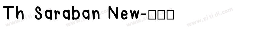Th Saraban New字体转换